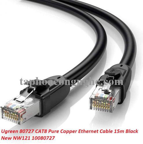 Ugreen 80727 15M CAT8 Cáp mạng toàn đồng truyền dữ liệu giữa các máy tính NW121 30080727